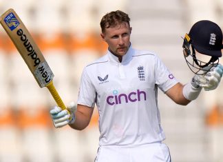 Joe Root Century Celebration