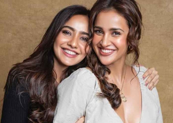 Neha Sharma with sister Aisha Sharma