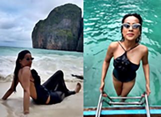 Nia Sharma ocean holiday