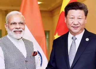 PM Modi with Xi Jinping