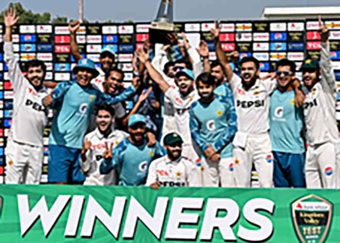 Pakistan Team Test series win