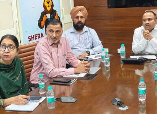 Punjab CEO Sibin C hands over draft