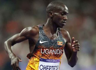 Runner Joshua Cheptegei