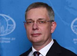 Russian Ambassador to India Denis Alipov,