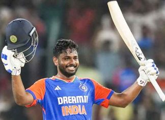 Sanju Samson Cricket Century