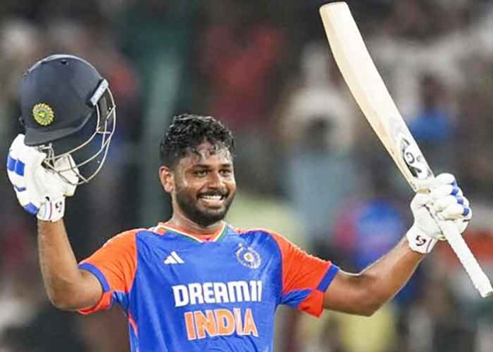 Sanju Samson Cricket Century