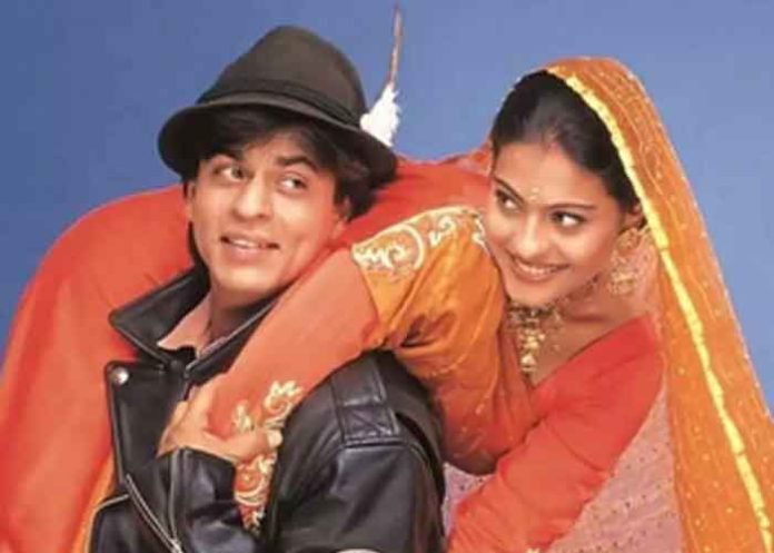 Shah Rukh Khan and Kajol DDLJ