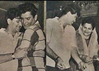 Shammi Kapoor and Raj Kapoor old pic