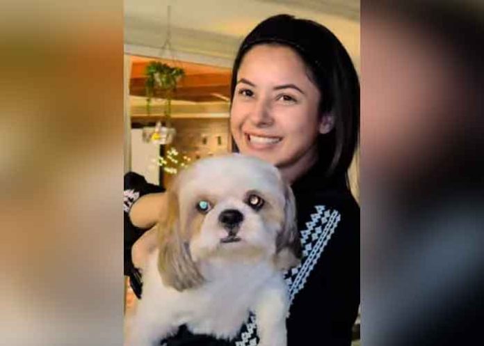 Shehnaaz Gill with Dog