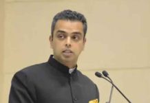 Shiv Sena MP Milind Deora