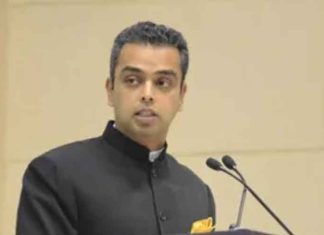 Shiv Sena MP Milind Deora