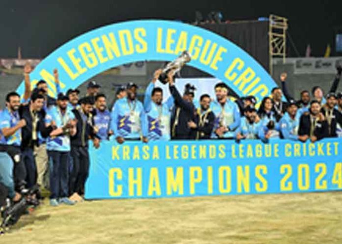 Southern Superstars won Legends League Cricket