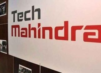 Tech Mahindra sign