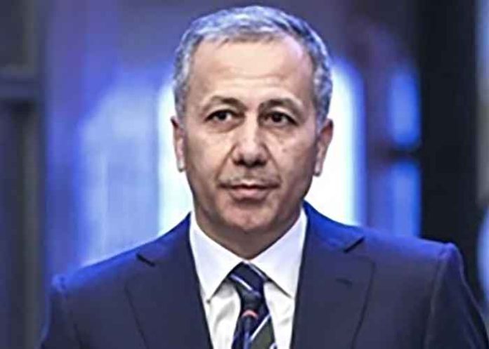 Turkish Interior Minister Ali Yerlikaya