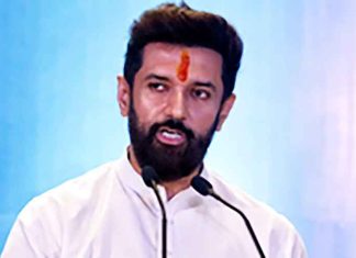 Union Minister Chirag Paswan