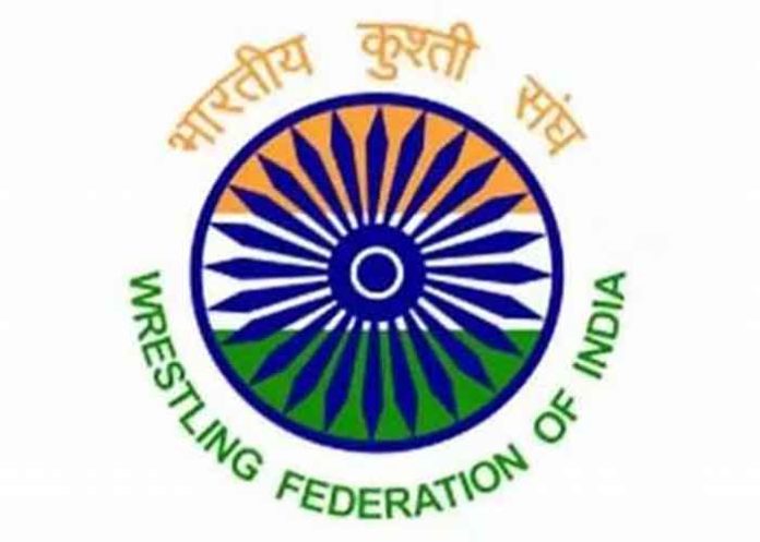 Wrestling Federation of India WFI logo