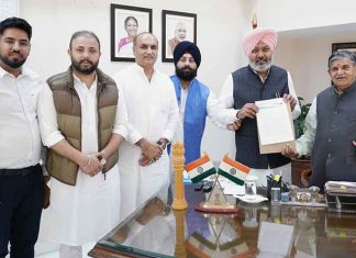 AAP delegation meets Governor Kataria