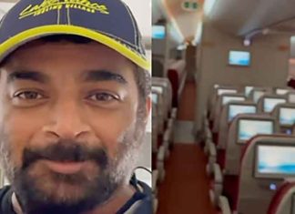 Actor Madhavan flying solo