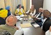 Aman Arora holds meeting