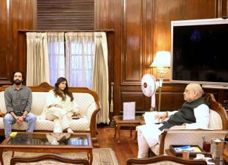 Amit Shah meets Raashii Khanna and Ekta Kapoor