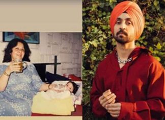 Ananya Panday’s Nani holding beer glass and Diljit Dosanjh