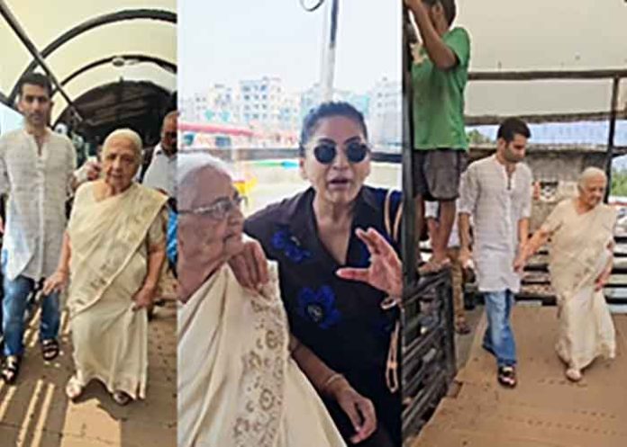 Archana Puran Singh with 94-year-old mother