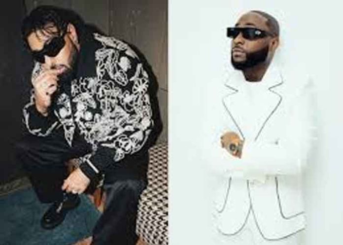 Badshah and African musician Davido