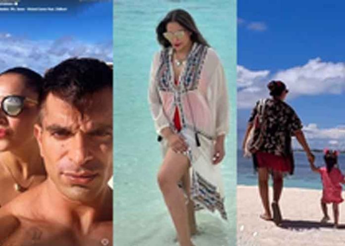 Bipasha Basu Holiday with family