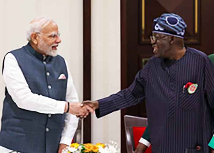 Bola Ahmed Tinubu PM Modi