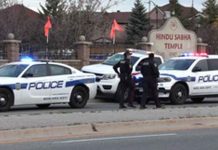 Canadian Police at Hindu Sabha Mandir