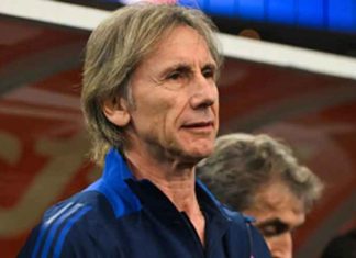 Chile manager Ricardo Gareca