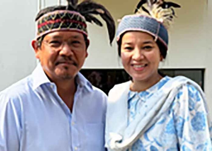 Conrad Sangma and Mehtab Chandee