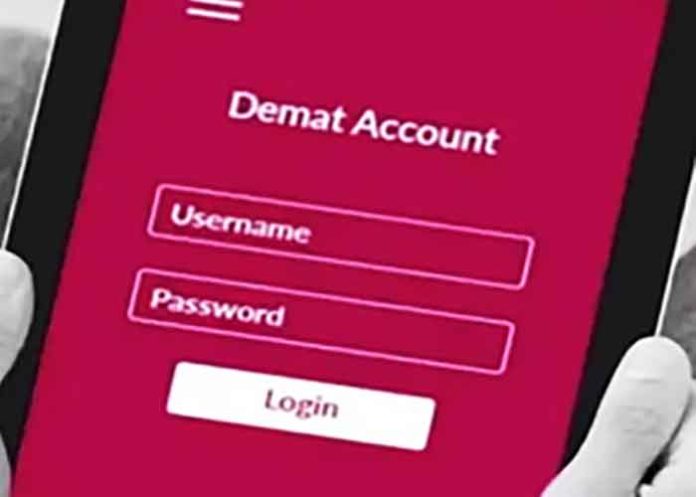 Demat account login