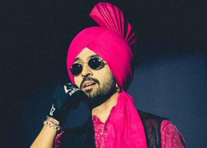 Diljit Dosanjh sings