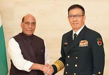 Dong Jun meet Rajnath Singh