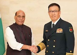 Dong Jun meet Rajnath Singh