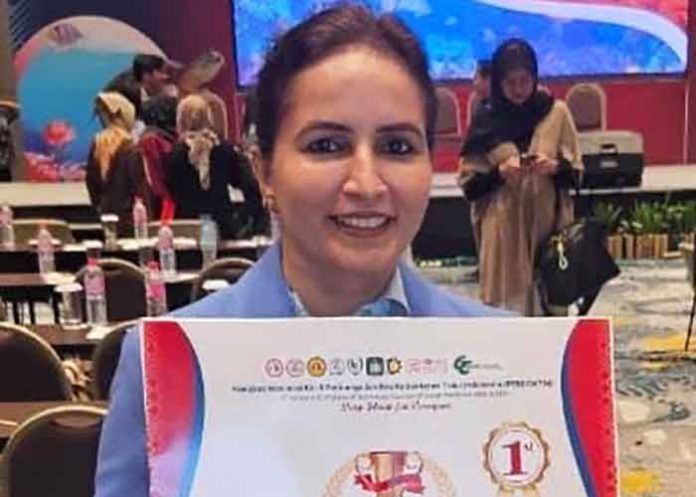 Dr. Gagneen Kaur Sandhu wins Besgt Paper Award