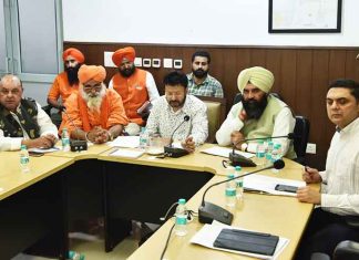 Dr. Ravjot Singh Chairs High-Level Meeting