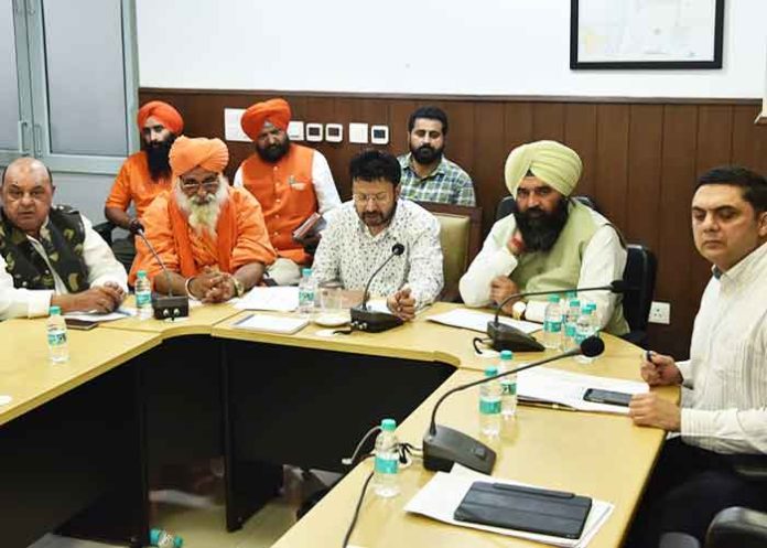 Dr. Ravjot Singh Chairs High-Level Meeting