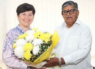 Dr. Zigova meets Punjab Governor Kataria