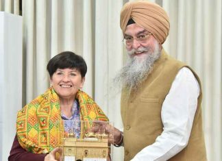 Eliska Zigova calls on Punjab Speaker Sandhwan