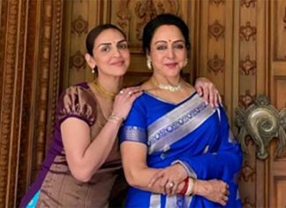 Esha Deol with Hema Malini