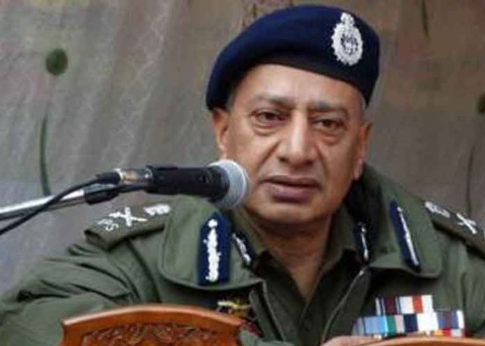 Former Jammu and Kashmir DGP S.P. Vaid