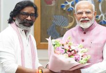 Hemant Soren meets PM Modi