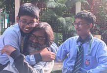 Hemant Soren shares joyful moments with children