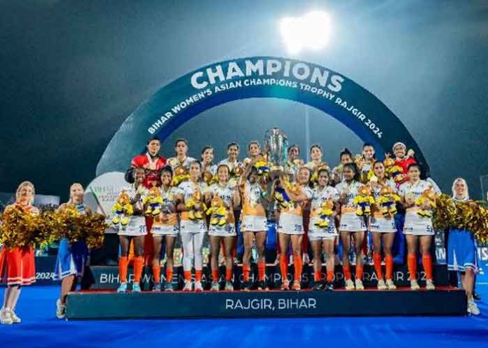 Indian women’s hockey won Asian Champions Trophy