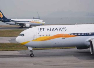 Jet Airways Plane Flight