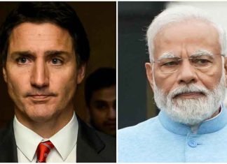 Justin Trudeau and PM Modi