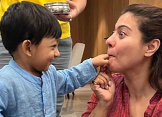 Kajol embraces her inner child