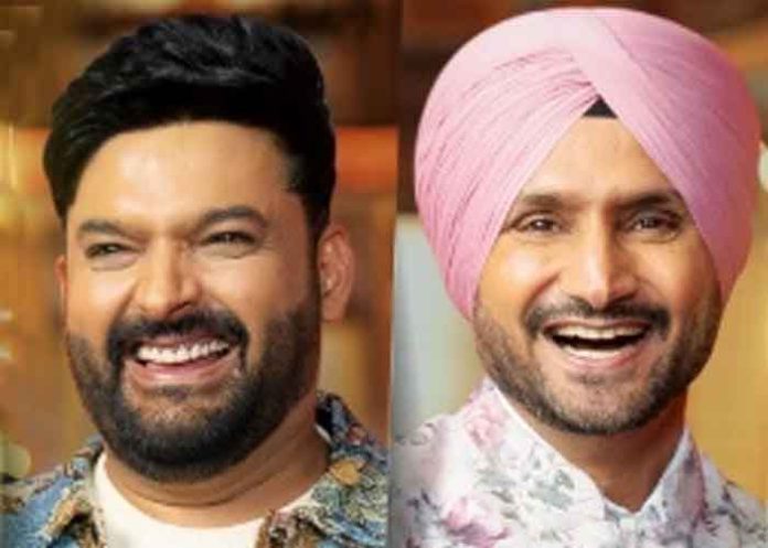 Kapil Sharma embarrasses Harbhajan Singh